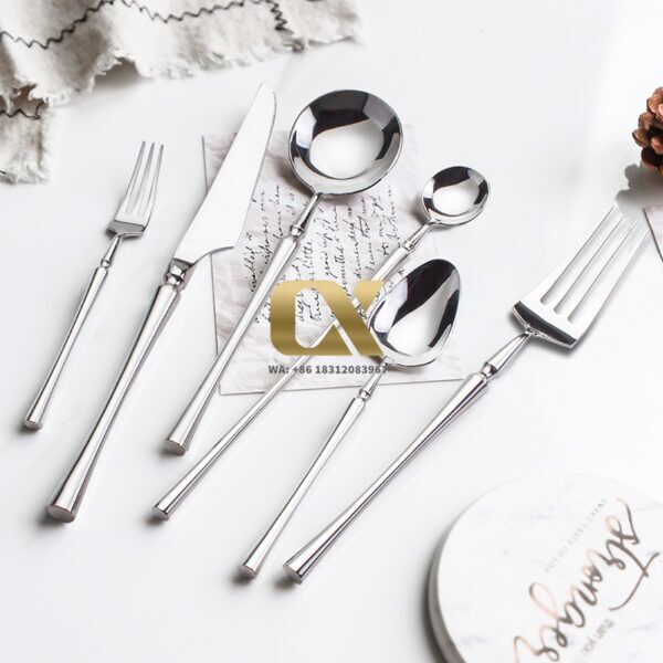STRUST A62 Canton Tower Design Stainless Steel Cutlery Sets in